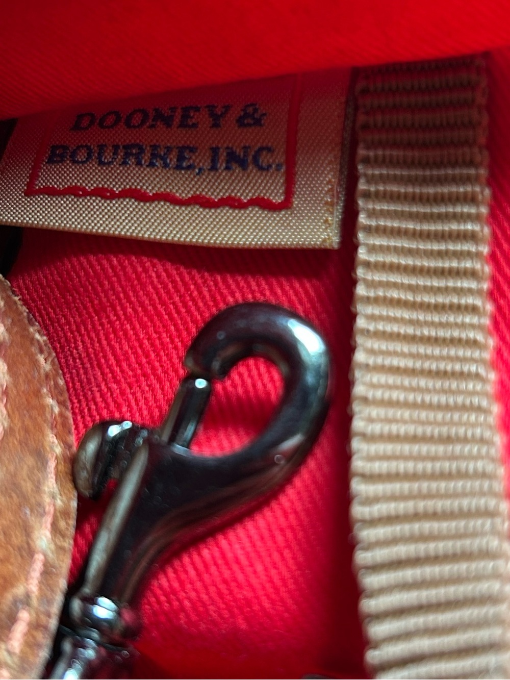 Dooney & Bourke Black Pebble Grain Zip Satchel - Picture 7 of 7